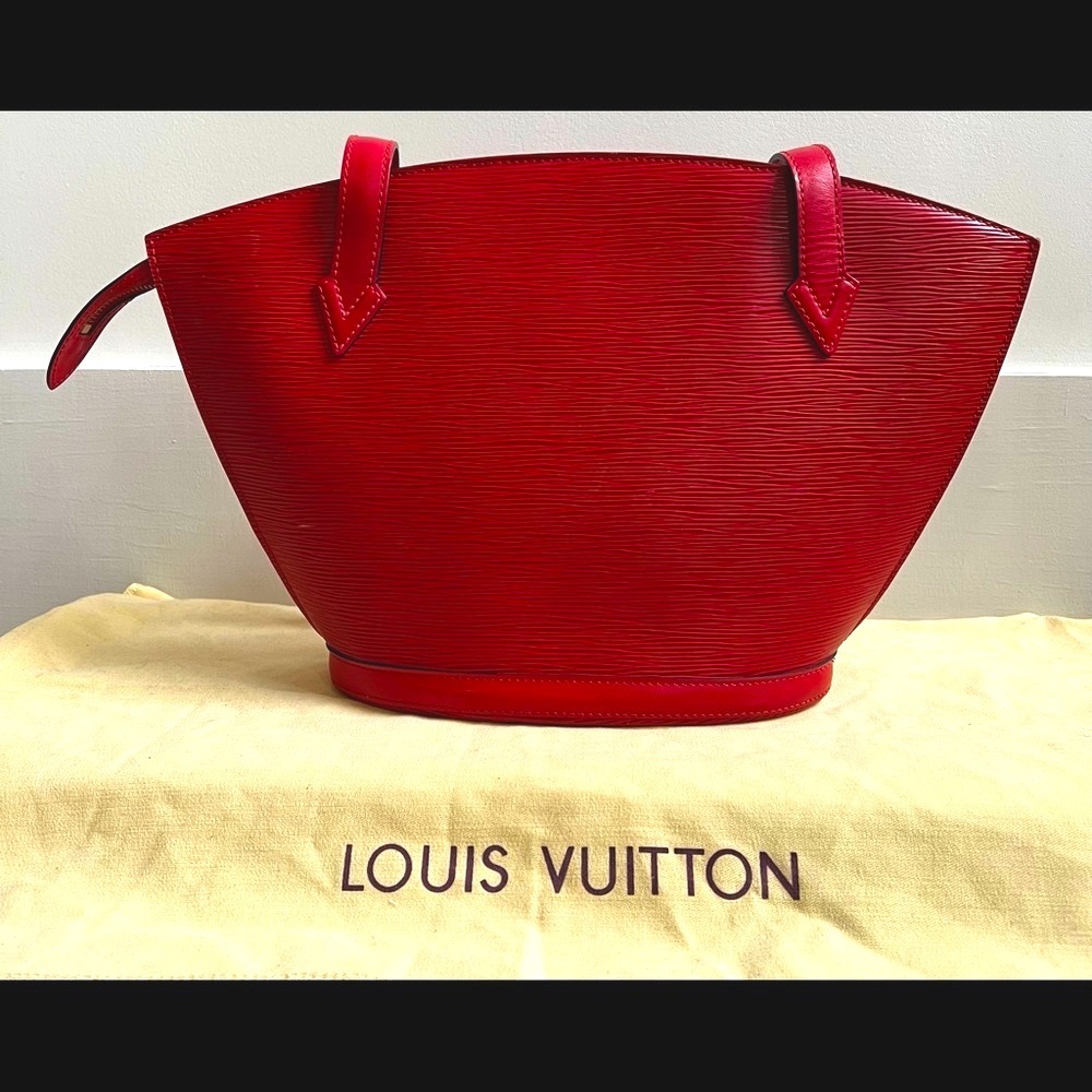 Moving Sale!! 💎✨Authentic✨💎 LV Saint Jacques Castilian Red Epi bag